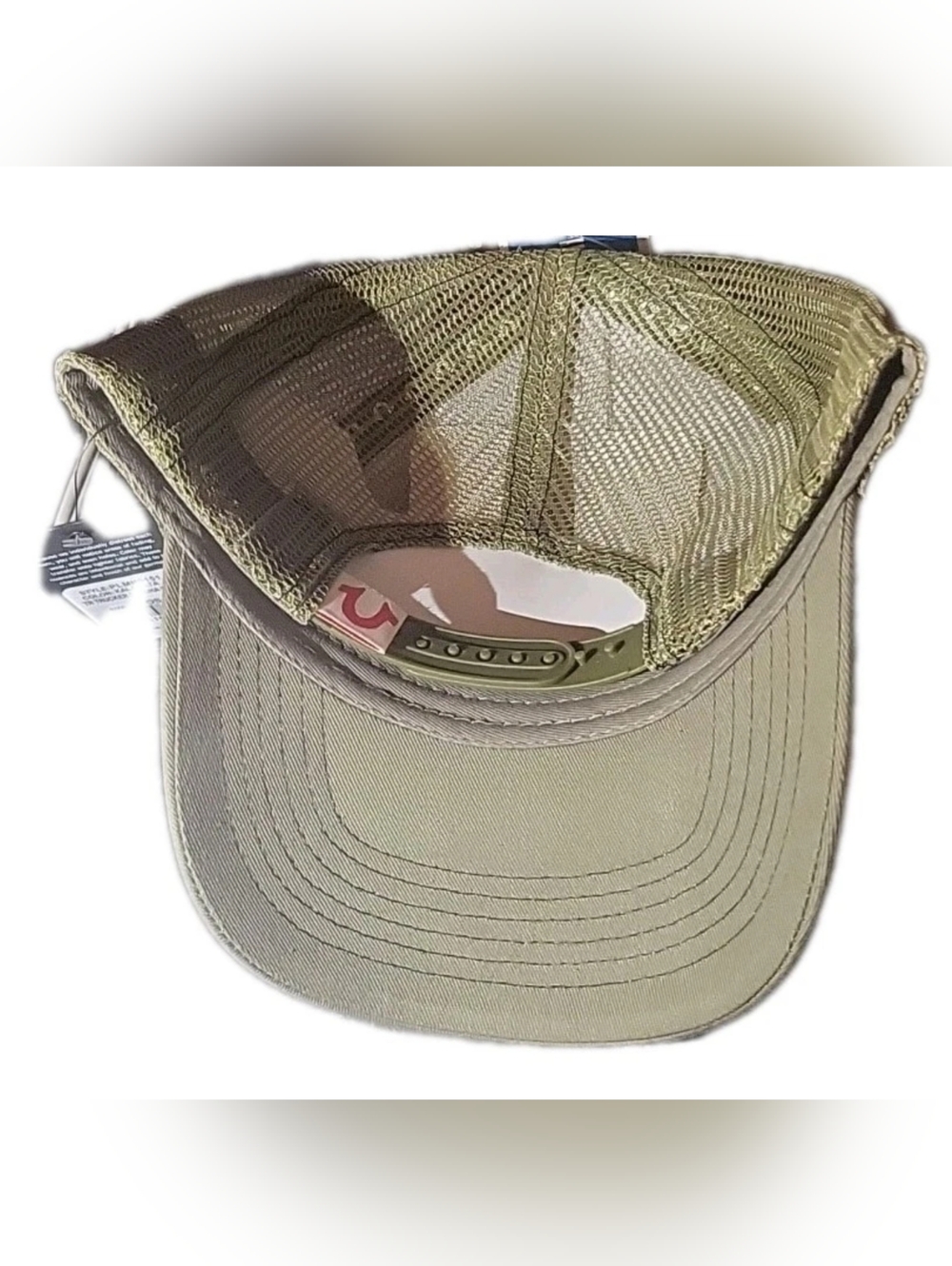 True Religion Trucker Buddha Logo Mesh Cap - Picture 8 of 8